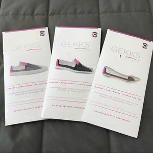 Gekks Shoeliners – 3prs NIB